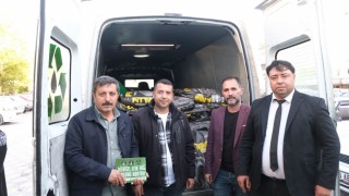 Sorgunda 600 kilo atık yağdan 500 kilo mama elde edildi