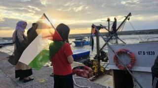 Sumud Filosuna destek için Zonguldaktan Karadenize açıldılar