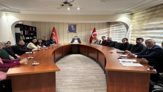 Susuzda Kaymakam Tutal, kurum amirleriyle toplantı yaptı