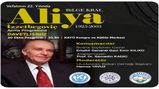 Talas Belediyesinden Bilge Kral Aliya İzzetbegoviçe anlamlı anma