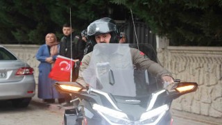 Tam 3 bin 707 kilometre: Motosikletle umreye gitmek için yola çıktı