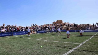 Tarih ve tenis buluştu: 1. Zerzevan Cup lansmanı tarihi Roma garnizonunda yapıldı