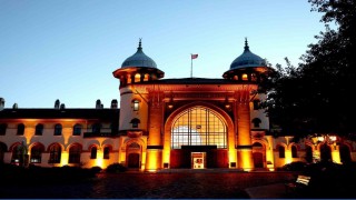 Tarihi Karaağaç Gar Binası ışıl ışıl oldu