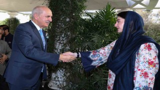 TBMM Başkanı Kurtulmuş, Pencap Eyaleti Başbakanı Şerif ile görüştü