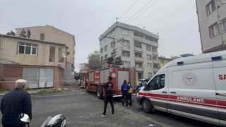 Tekirdağda baca yangını korkuttu