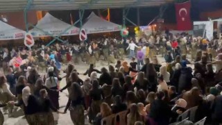 Tekirdağda kadınlardan renkli şalvar gecesi: 2 bin kişi katıldı