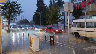 Tekirdağda sağanak yağış