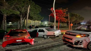 Tekirdağda zincirleme trafik kazası: 3 yaralı