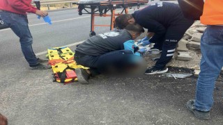 Tır ile motosiklet çarpıştı: 1 ölü