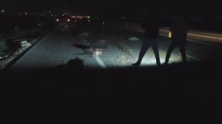 Tır ve hafif ticari araç sürüye daldı: 37 küçükbaş hayvan telef oldu