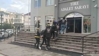 Tirede iş yerlerini kurşunlayan şüpheliler yakalandı