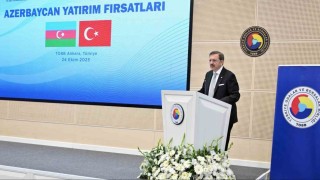 TOBB Başkanı Hisarcıklıoğlu: Azerbaycan yaklaşık 17 milyar dolarlık yatırım hacmiyle Türk yatırımlarının en yoğun olduğu ülke