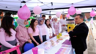 TOGÜde meme kanseri farkındalığına pembe dokunuş