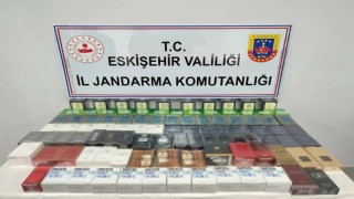 Toplam değeri 550 bin TL olan 164 adet kaçak parfüm ele geçirildi