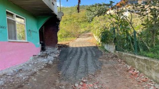 Trabzonda engelli şahsın yol çilesine Büyükşehirden çözüm