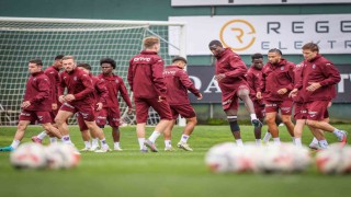 Trabzonspor Çaykur Rizespor maçı hazırlıklarını sürdürdü