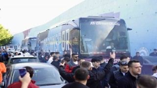Trabzonspor taraftarı takımını Rize deplasmanına uğurladı