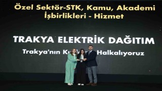 Trakyanın Kuşlarını Halkalıyoruz Projesine İş Birliği ödülü