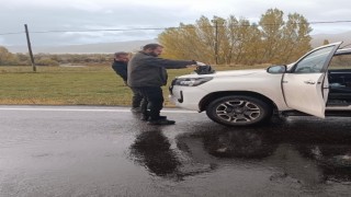 Tuncelide kırmızı benekli alabalık avlayan şahsa ceza