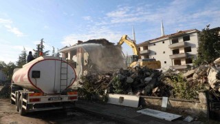 Turgutalp kentsel dönüşümde 2. ve 3. etap yıkımları başladı