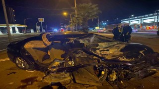 Turgutluda feci kaza: 1 ölü, 3 yaralı