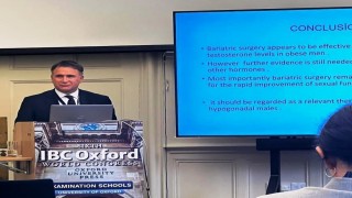 Türk doktordan Oxfordta bilimsel sunum