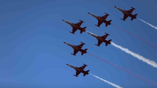 Türk Yıldızları Bandırma semalarında