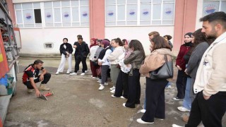 Türkelide geleceğin kurtarıcılarına uygulamalı eğitim