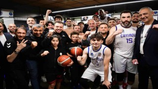 Türkiye Basketbol Ligi: Çayırova Belediyesi: 103 - iLab Basketbol: 76