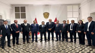 Türkiye Muhtarlar Konfederasyonu heyetinden Marmarise ziyaret