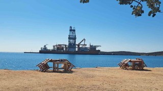 Türkiyenin 228 metrelik denizdeki yeni gücü: West Draco  limana yanaştı