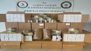 Tütün operasyonunda 461 bin makaron ele geçirildi