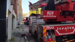 Tuvalette mahsur kalan şahıs kurtarıldı