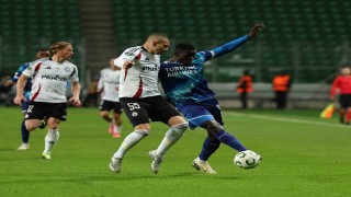 UEFA Konferans Ligi: Legia Varşova: 0 - Samsunspor: 1 (İlk yarı)