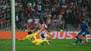 UEFA Konferans Ligi: Samsunspor: 2 - Dinamo Kiev: 0 (İlk yarı)