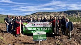 Uğurlular Tekstil 2000 fidanlık 2. Uğurlular Ormanı ile geleceğe nefes verdi