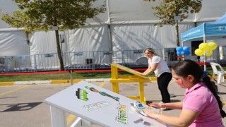 UlaşımPark standı miniklerin gözdesi oldu