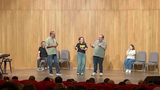 Uludağda doğaçlama tiyatro rüzgârı