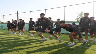 Ümit Milli Takım, Litvanya maçı hazırlıklarını Sakaryada sürdürüyor