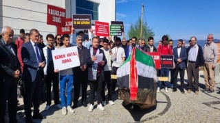 Üniversiteli öğrencilerinden Gazzeye destek