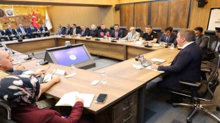 Vali Aydoğdu, birim amirleriyle toplantı yaptı