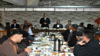 Vali Çiçek, muhtarlarla bir araya geldi