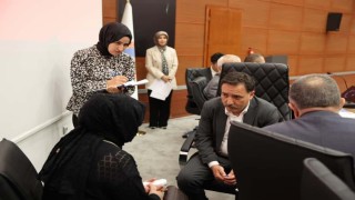 Vali Çiçek, vatandaşlarla bir araya geldi