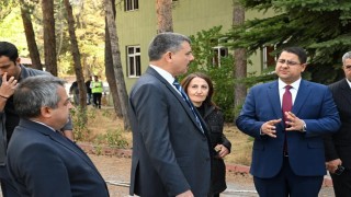 Vali Çiftçi, restorasyon çalışmalarını yerinde inceledi