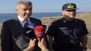 Vali Ergün: Büyük ihtimal Rusya-Ukrayna Savaşından buraya gelen bir insansız deniz aracı; Ters dönmüş vaziyette olduğunu tahmin ediyoruz