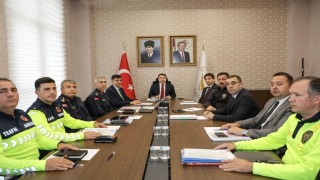 Vali Işın, Karayolu Trafik Güvenliği toplantısına katıldı
