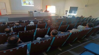 Van Büyükşehir Belediyesinin personellerine İş Güvenliği eğitimi