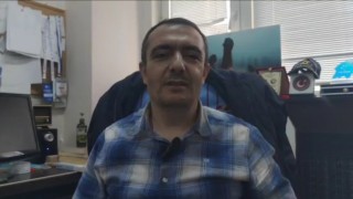 Van Gölü kıyısında yosun tabakası oluştu