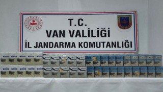 Vanda 2 bin 940 paket kaçak sigara ele geçirildi