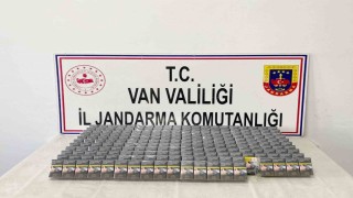 Vanda bin 470 paket kaçak sigara ele geçirildi
